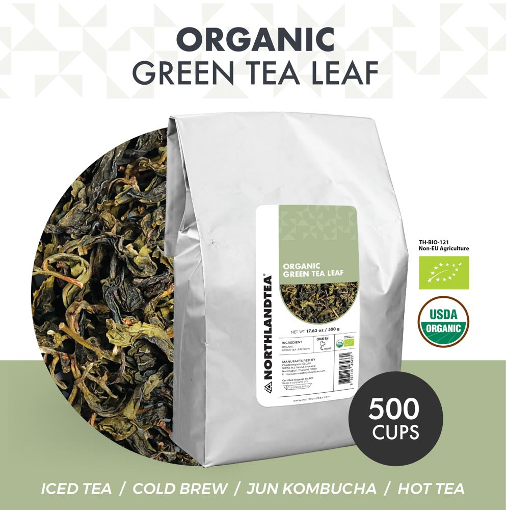 Organic Green Tea Leaves