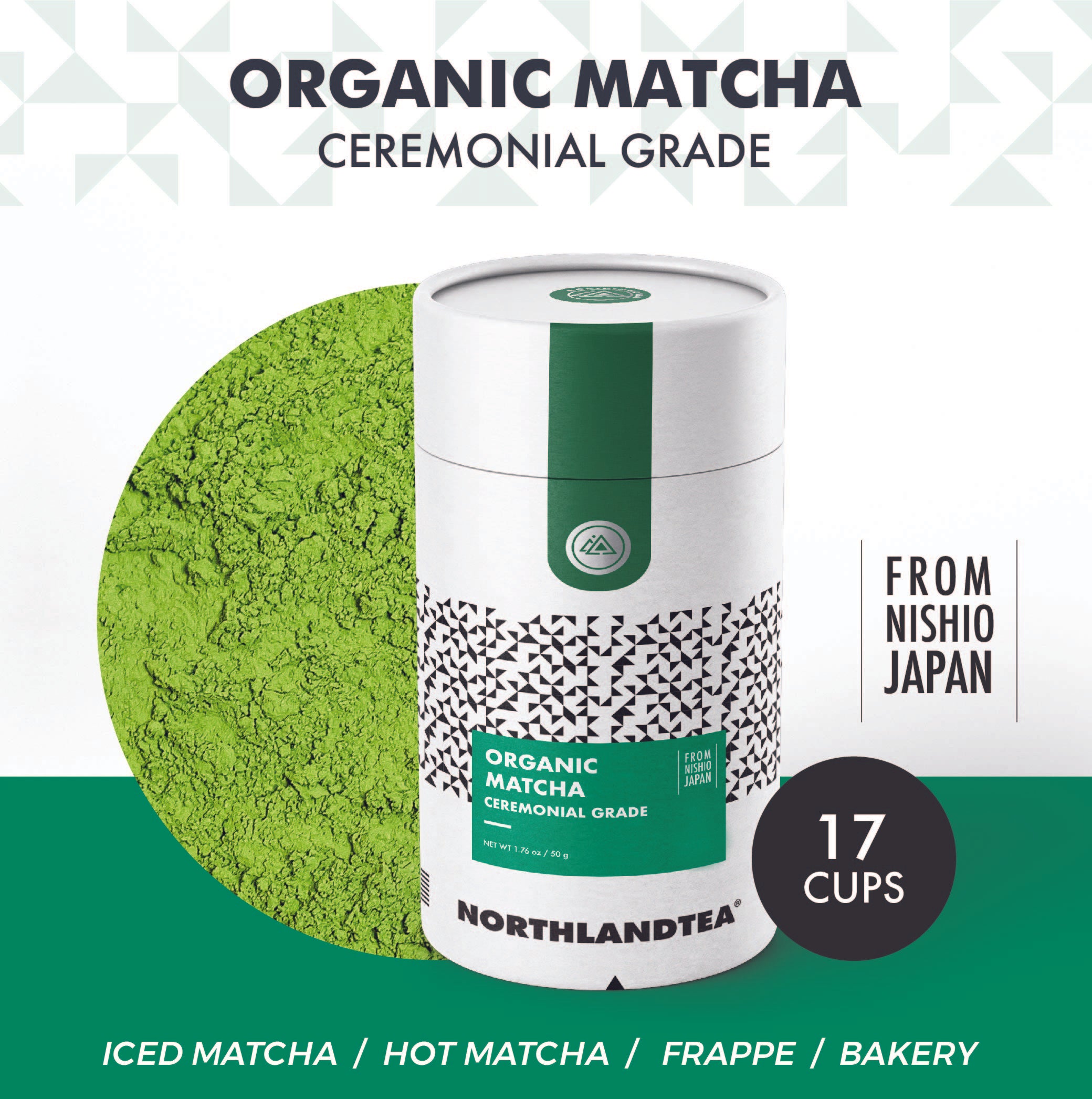 Organic Matcha Ceremonial Grade 50g (1.76 oz)
