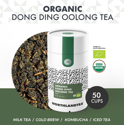 Organic Dong Ding Oolong Tea 50 g (1.76 oz)