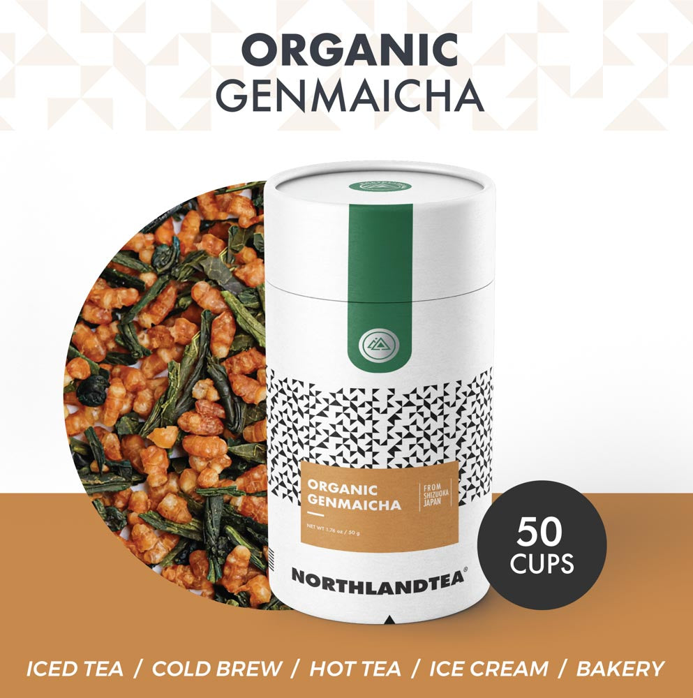 Organic Genmaicha Tea 50 g (1.76 oz)