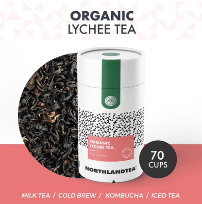 Organic Lychee Tea 70 g (2.46 oz)