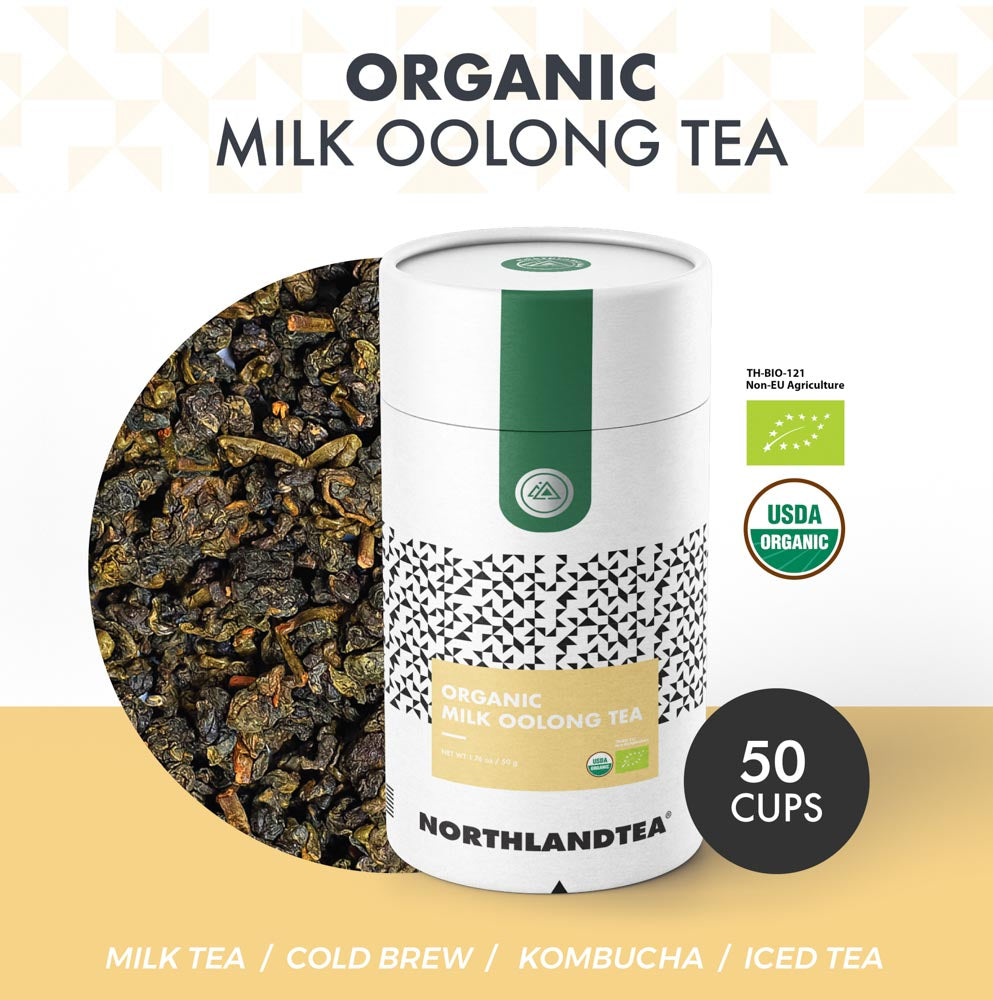 Organic Milk Oolong Tea 50 g (1.76 oz)