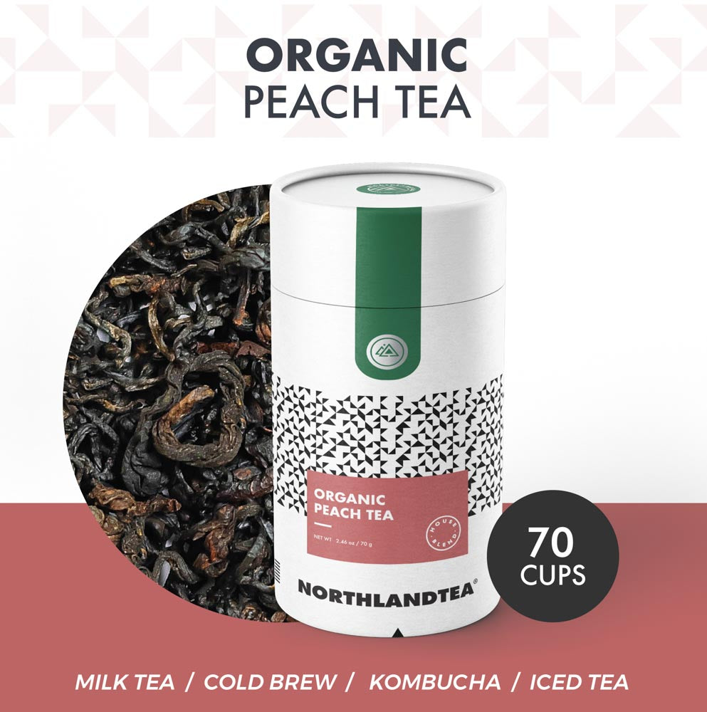 Organic Peach Tea 70 g (2.46 oz)
