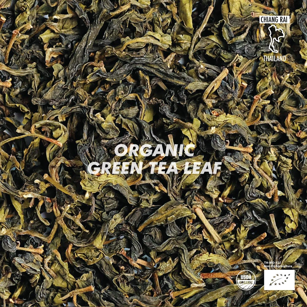 Organic Green Tea Leaves 70 g (2.46 oz)
