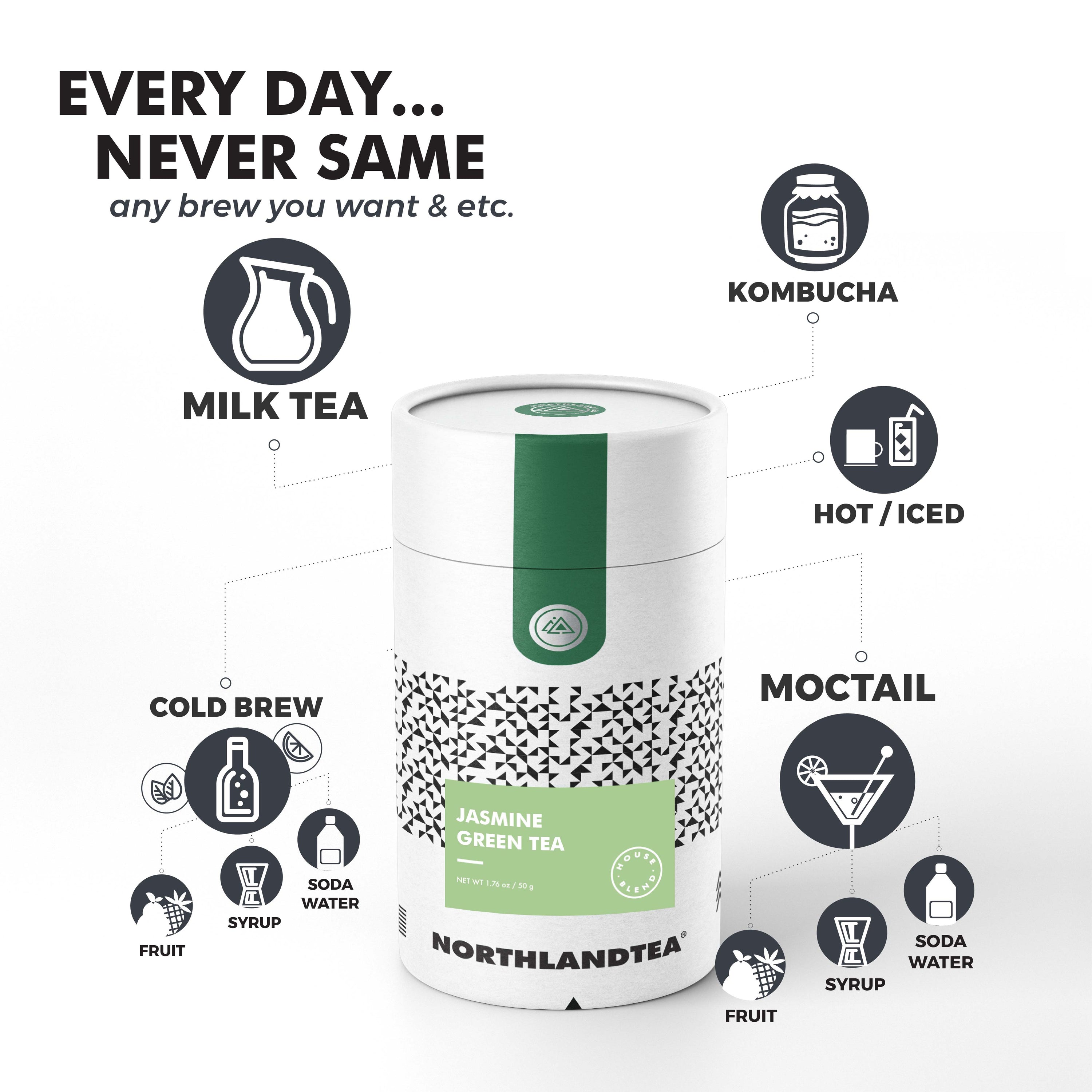 Jasmine Green Tea 50 g (1.76 oz)