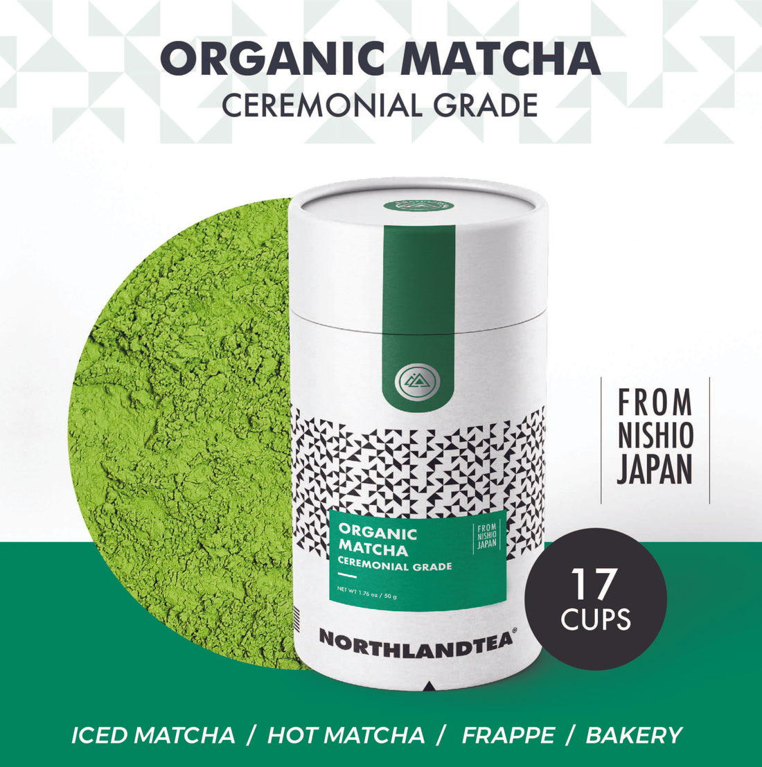 Organic Matcha Ceremonial Grade 50g (1.76 oz)